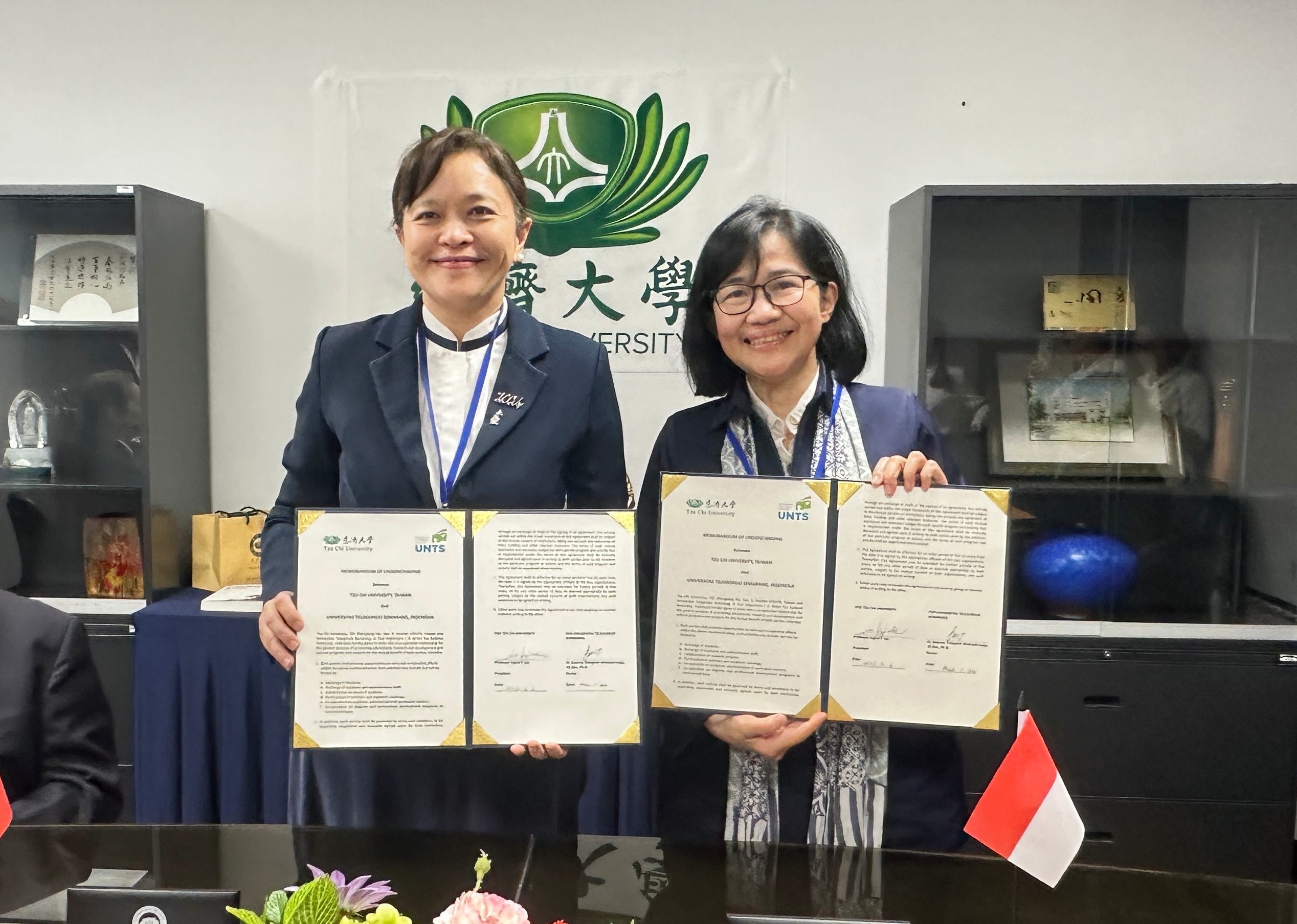 慈大攜手印尼UNTS 培育國際護理人才